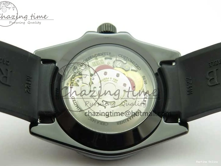 0601 FashionForward Submariner 40mm Black Ceramic 5GF Best Edition Painting Dial on Black Rubber Strap SA 2467